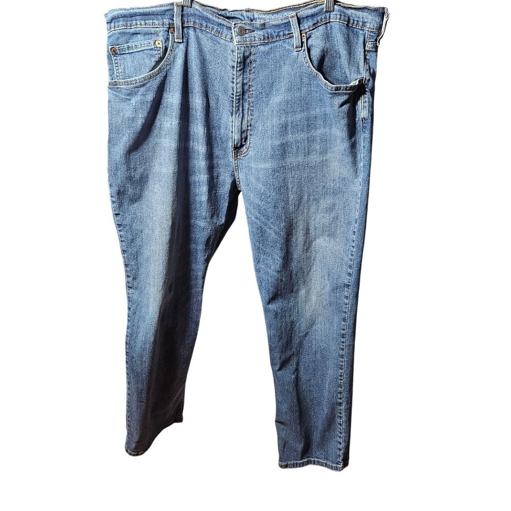 Levis 559 Mens Blue Denim Jeans - Straight Leg Classic Fit 5-Pocket Design Durab